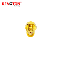 Adaptateur plaqué or à prix d'usine, prise SMP mâle vers connecteur coaxial RF SMA femelle, en stock, conforme RoHS