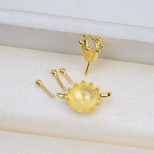 Pendentif en argent S925 à faire soi-même avec un design de coq, taille 8-9, collier pour femmes, bijoux du zodiaque chinois - Product Image 2