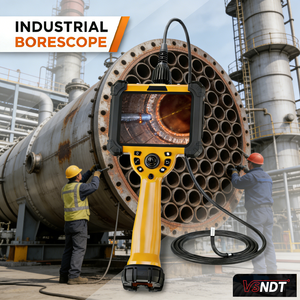Boroscopio Industrial Profesional XT60 360 °   Sonda Articulada <span class=keywords><strong>de</strong></span> 6 mm, 1MP HD IP67, Pantalla Táctil <span class=keywords><strong>de</strong></span> 6 Pulgadas con Medición Comparativa - Product Image 1