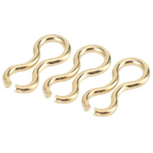 100PCS Acier Alliage <span class=keywords><strong>Carpe</strong></span> Pêche Fil Yeux Plombs Vis Conduit <span class=keywords><strong>Moule</strong></span> Boucles Tackle AccessoryL - Product Image 2