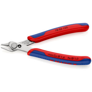 KNIPEX 78 03 125 SB Electronic Super Knips avec poignée multi-composants 125 mm - Product Image 2