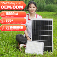 Wholesale <strong>Hot</strong> <strong>Sell</strong> Super Bright Sensor 6500k Ip65 Pendant Mounted Solar <strong>Floodlight</strong> 100W 200W 300W <strong>Led</strong> Solar Flood Light