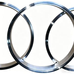 Vietnam Custom High Precision CNC Machining 316L Stainless Steel Metallic Sealing Rings for Flange Connection Pressure Vessel - Product Image 1