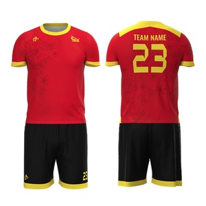 Conjunto de Camiseta de Fútbol para Hombre TONTOS, 100% Poliéster, Absorbe la Humedad, Manga Corta, Corte Atlético, Número Personalizable - Product Image 3