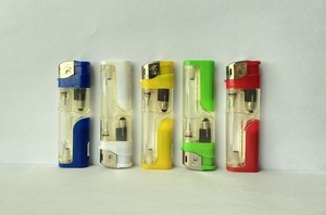 Nhà sản xuất trực tiếp điện tử nhẹ hơn cho điện tử sử dụng dùng một lần butan khí hút thuốc với ánh sáng LED - Product Image 4