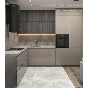 CBMmart Thiết Kế Tủ Bếp Kiểu Mô-đun Hiện Đại Laminate Trắng Bóng Cao Sản Xuất Tại Trung Quốc - Product Image 5