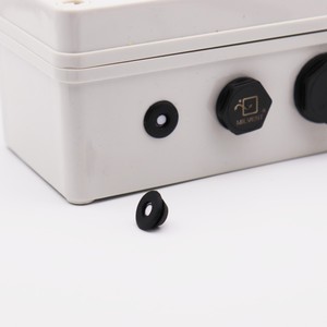 100PCS PolyStggo Supra Venting VE Rubber Fit Rejillas de ventilación protectoras 0006 Snap <span class=keywords><strong>GSV</strong></span> aptas para carcasas con espacio instalado limitado - Product Image 5