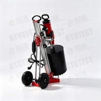 Machine de forage électrique à diamant à 3 vitesses - 1800W-3300W - Perceuse à béton avec embrayage de sécurité et support