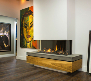 <span class=keywords><strong>Cheminée</strong></span> murale linéaire au propane MEISU.CH à <span class=keywords><strong>vitre</strong></span> simple pour salon résidentiel, certifiée CSA, au gaz naturel - Product Image 6
