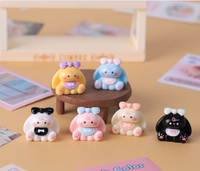 Perles en résine lapin mignon dessin animé Kawaii pour la fabrication de bijoux, chaînes de téléphone, porte-clés, décorations DIY, accessoires pour stylos perlés, mode