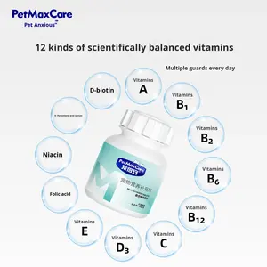 Suplemento nutricional multivitamínico para mascotas en todas las etapas Suplemento diario para la salud de mascotas Mejora la condición física de gatos y perros - Product Image 2