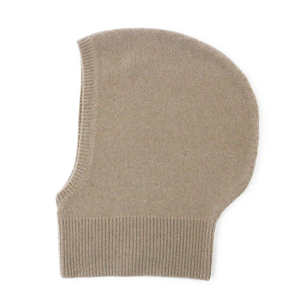 Custom Logo Winter Outdoor Beanies Thick Warm Knit <b>Hat</b> with Hood Winter Cashmere Balaclava - Product Image 3