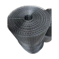 Grillage anti-oiseaux et anti-nuisibles pour panneaux solaires en HDPE de 8 pouces avec trous de 1/2 pouce, revêtement PVC noir