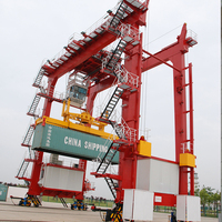 Grue portique à pneus en caoutchouc RTG à double poutre de haute qualité 40t