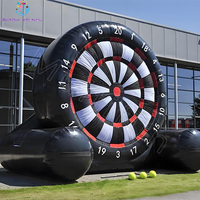 Cible de tir gonflable durable pour le football et les fléchettes, idéale pour la publicité et les jeux extérieurs personnalisables