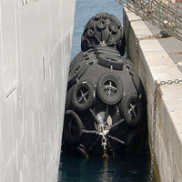 Pare-battage en caoutchouc robuste pour quai et aéronefs, 50Kpa 80Kpa
