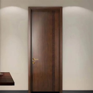 Portes en polymère nordiques sur mesure, portes intérieures modernes pour chambre à coucher, laquées, antivol, marque QiFan - Product Image 3