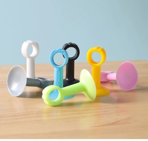 ซิลิโคนกันกระแทกแบบไม่เจาะรู ที่ดูดประตูห้องน้ำ - Product Image 3