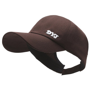 Gorra de béisbol de estilo rojo coreano INS para mujer, sombrero de copa de verano, Top de red, <span class=keywords><strong>lengua</strong></span> de pato, patrón de puntos de leopardo, puede atar Cola de Caballo alta de goma - Product Image 6