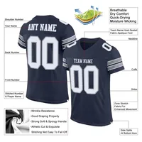 Ensemble personnalisé d'uniformes de football américain pour jeunes, tailles plus grandes, logo personnalisé, production par sublimation, maillot de football américain à 12 panneaux