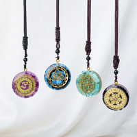 JD GEMS Fábrica, Venta al por Mayor Personalizada de Collares con Colgantes de Cristal Natural, Joyería Energética de Piedras Curativas, Hechos a Mano con Piedras de Chakra