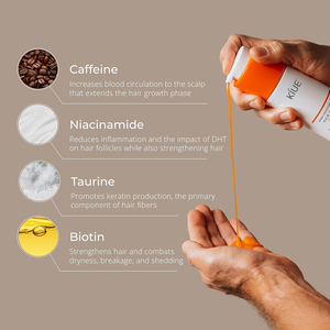 Champú para el crecimiento y engrosamiento del cabello con cafeína y biotina orgánica natural <span class=keywords><strong>de</strong></span> alto rendimiento para el crecimiento del cabello, champú espesante <span class=keywords><strong>de</strong></span> densidad - Product Image 3