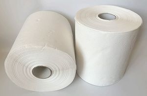 <span class=keywords><strong>Pas</strong></span> <span class=keywords><strong>cher</strong></span> prix usine en gros 800 'longueur X 7-8/9 "largeur blanc dur enroulé rouleau essuie-tout - Product Image 2