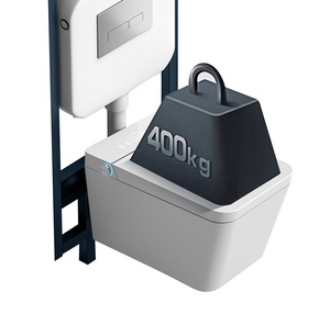 Treo Tường Vuông Thông Minh Thiết Bị Vệ Sinh Nước Tủ Quần Áo Phòng Tắm Gốm Tường Treo Tự Động <span class=keywords><strong>WC</strong></span> Nhà Vệ Sinh Thông Minh Với Bể Nước - Product Image 3