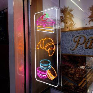 Letrero de Neón Personalizado para Cafetería, Tienda, Hogar, Sala de Juegos, Menú de Neón, Iluminación de Restaurante, Logotipo de Neón, Precio Económico - Product Image 3