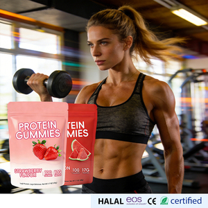 Bbl Gummibärchen mit Gutem <span class=keywords><strong>Protein</strong></span> und Natürlichen Zutaten zur Gewichtszunahme für Frauen, Kreatin-Molkenprotein-Gummis, 600 Tabletten - Product Image 1