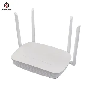 Hosecom Ax3000 3000Mbps Wifi 6 Xpon Onu Modem Dual Band 2.4G & 5G Fth Lte 5G Draadloze Router Ondersteuning Tr69 Omci