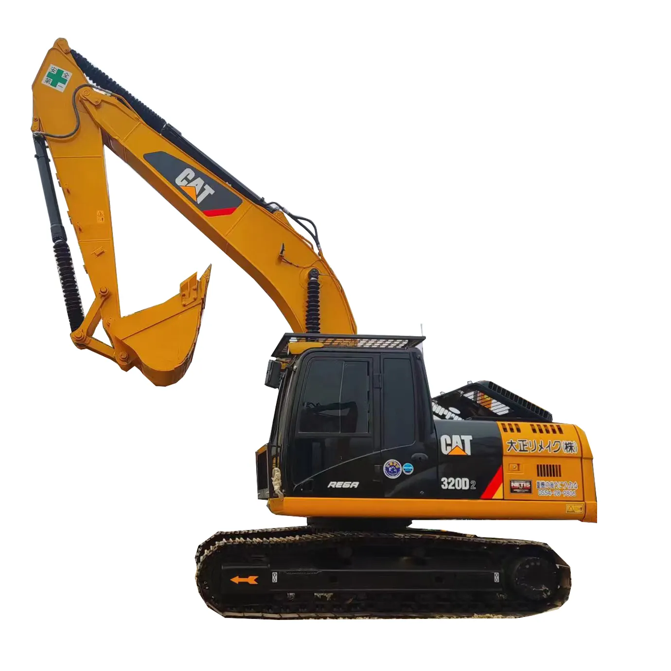 Usada máquina de construção de engenharia Escavadeira usada para venda CAT320/20ton Medium Crawler Used Digger Excavators