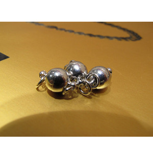 Ensemble de colliers avec boucle en argent tibétain, bijoux minimalistes ronds de 8 mm pour colliers et bracelets - Product Image 3