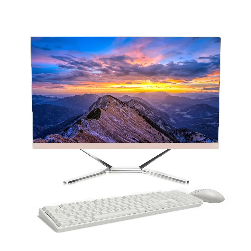 24 inch 27 inch 23.8 inch 19 inch all in one pc computer i3 i5 i7 4k all in one study office Business pc desktop