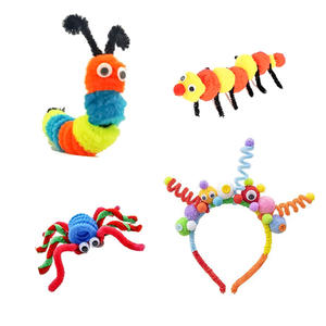 Accessoires de bijoux faits à la main, créatifs, DIY, en forme de bâton torsadé, de fleur de lotus, de lampe, avec chaîne en bambou, multicolores - Product Image 5