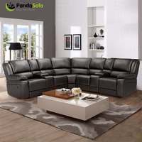 CY Fabrik Großhandel Modernes Ausziehbares Stoff-Ecksofa Relaxsessel-Set für Wohnzimmer und Lager