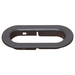 HWHongRV Cache-œillet ovale en plastique noir pour siège de course et revêtement de chaise de gaming - Product Image 4