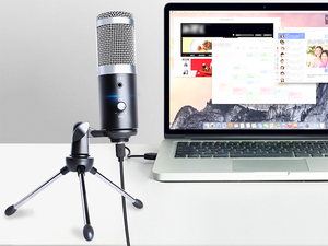 Professional Condenser Microphone Set with Stand for PC Computer <strong>USB</strong> <strong>Mic</strong> - Product Image 2