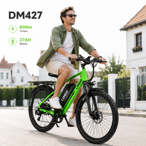 Vélo de montagne électrique DM427 27,5 pouces 7 vitesses Moteur sans balais 750W Batterie 48V 27Ah Frein à disque hydraulique Cadre en aluminium - Product Image 1