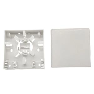 Ftth इनडोर 2 कोर 86 प्रकार फेस प्लेट सफेद रोसेट बॉक्स sc सिम्प्लेक्स या lc डुप्लेक्स 0.2db फाइबर पैनल प्लेट बॉक्स - Product Image 3