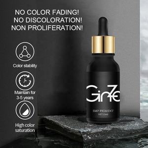 Kit de pigments de microblading SMP 15 ml - 3 nuances de noir de carbone également adaptées aux tatouages des sourcils et de beauté - Product Image 3