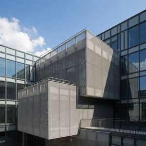 Panneau mural en maille contemporaine, surface miroir, anti-corrosion, revêtement extérieur de bâtiment - Product Image 1