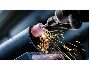 Jeu de pointes de meulage en céramique à l'oxyde d'aluminium pour meuleuse à mortaise, grain 40, pointes abrasives montées pour le meulage de l'acier et du métal - Product Image 5