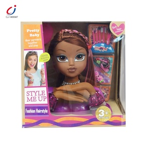 Muñeca <span class=keywords><strong>de</strong></span> Maquillaje <span class=keywords><strong>de</strong></span> Juguete Chengji, Último Modelo, <span class=keywords><strong>de</strong></span> Moda, <span class=keywords><strong>para</strong></span> <span class=keywords><strong>Niñas</strong></span>, <span class=keywords><strong>de</strong></span> Plástico, con Cabeza Negra <span class=keywords><strong>de</strong></span> 32 Pulgadas - Product Image 4