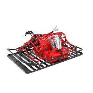 Red Elástica para Equipaje de Techo para Autos RC <span class=keywords><strong>Crawler</strong></span> <span class=keywords><strong>1</strong></span>/10 <span class=keywords><strong>1</strong></span>/18 <span class=keywords><strong>1</strong></span>/<span class=keywords><strong>24</strong></span>, Compatible con <span class=keywords><strong>AXIAL</strong></span> SCX10 TRX4 Bronco TRX6 Tamiya D90 TRX4M SCX24 - Product Image 4