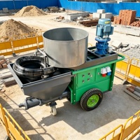 Machine de projection de mortier fiable avec une précision de dosage élevée pour les projets de renforcement du béton