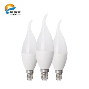 Top Class Machine Made Manufacturer Assembly DOB Driver 2 Years 3w 4w 5w Candle Light LED Bulb