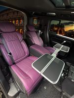 Siège de capitaine VIP pliable avec tablette d'aviation, siège confortable de luxe pour Land Rover Defender 110 130 SUV, intérieur professionnel