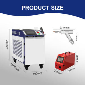 Máquina de Soldadura Láser Portátil de 1500w/2000w 3000W, 3 en 1, Láser de Fibra para Cortar/Soldar/Limpiar, Certificado CE para Metal - Product Image 4