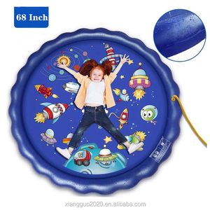 Tapis de jeu d'éclaboussures, jouets d'eau pour enfants, PVC gonflable, arroseur d'extérieur - Product Image 2